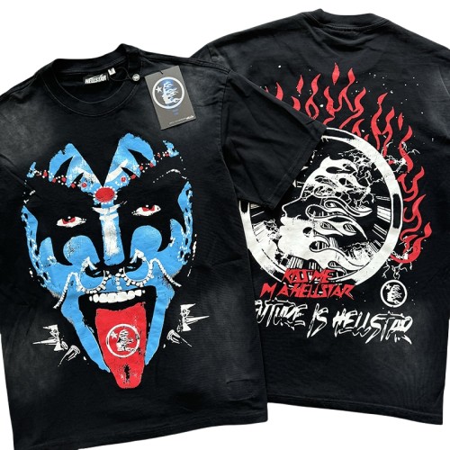 KISS Band Spoof Portrait Print Washed Version Tee