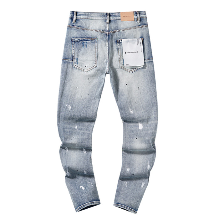 [buy more save more] Knee crease ripped jeans