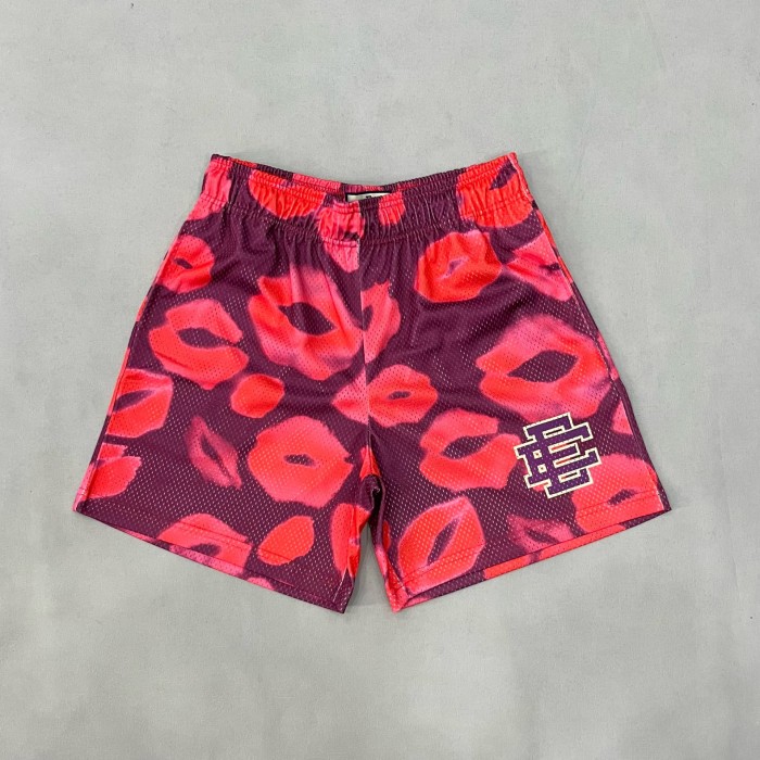 1:1 quality version Valentine's Day Limited Mesh Shorts 3 colors