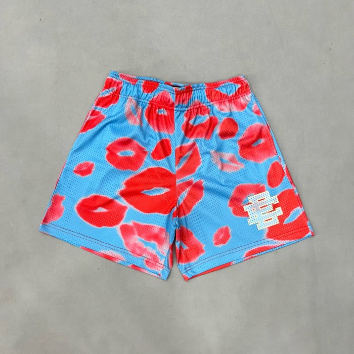 1:1 quality version Valentine's Day Limited Mesh Shorts 3 colors