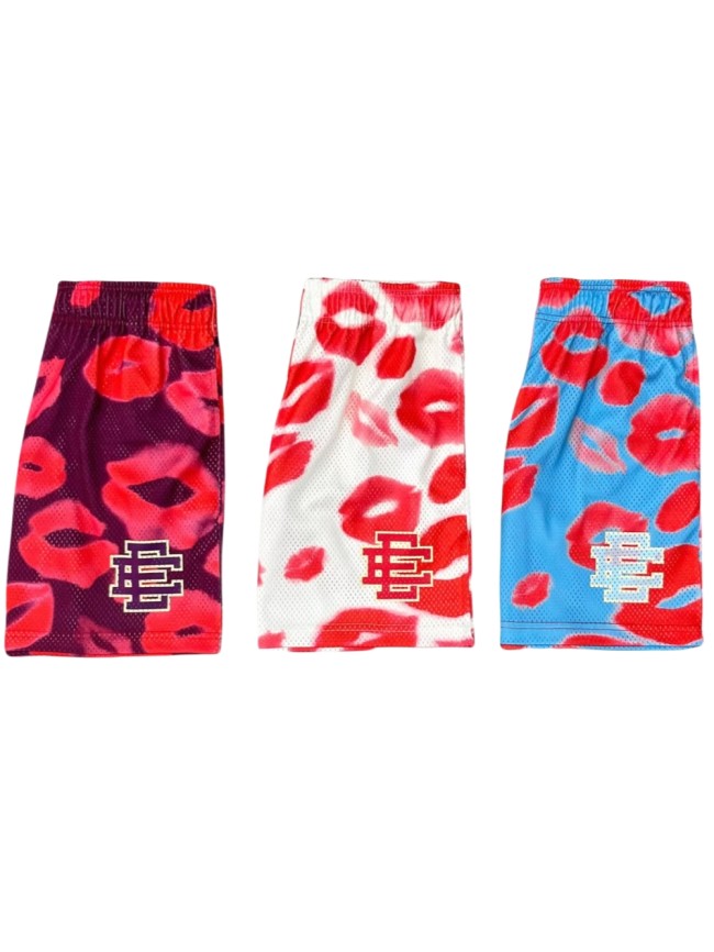 1:1 quality version Valentine's Day Limited Mesh Shorts 3 colors