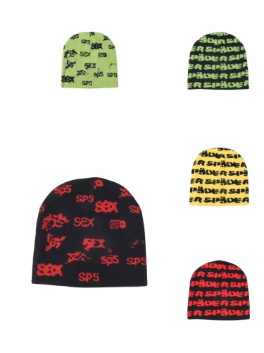 1:1 quality version Monogrammed Jacquard Knit Wool Cold Beanie