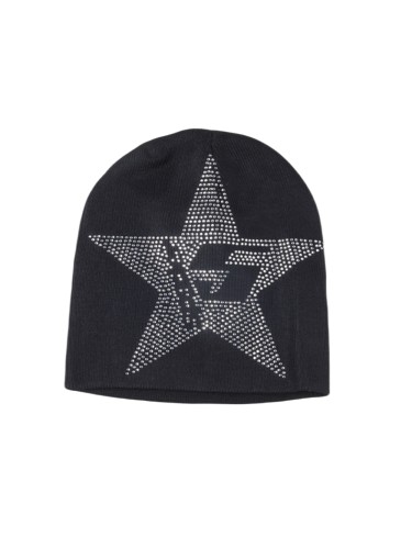 1:1 quality version Rhinestone Logo Knit Cold Beanie