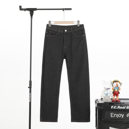 Heavy Duty Golden Dragon Jacquard Embroidered Jeans