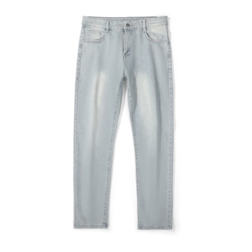 Dharma Dice Letter Embroidered Jeans