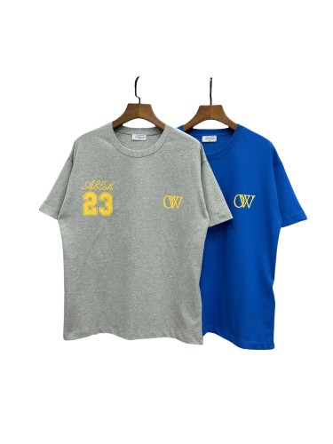 1:1 quality version OW Logo Tee 2 colors