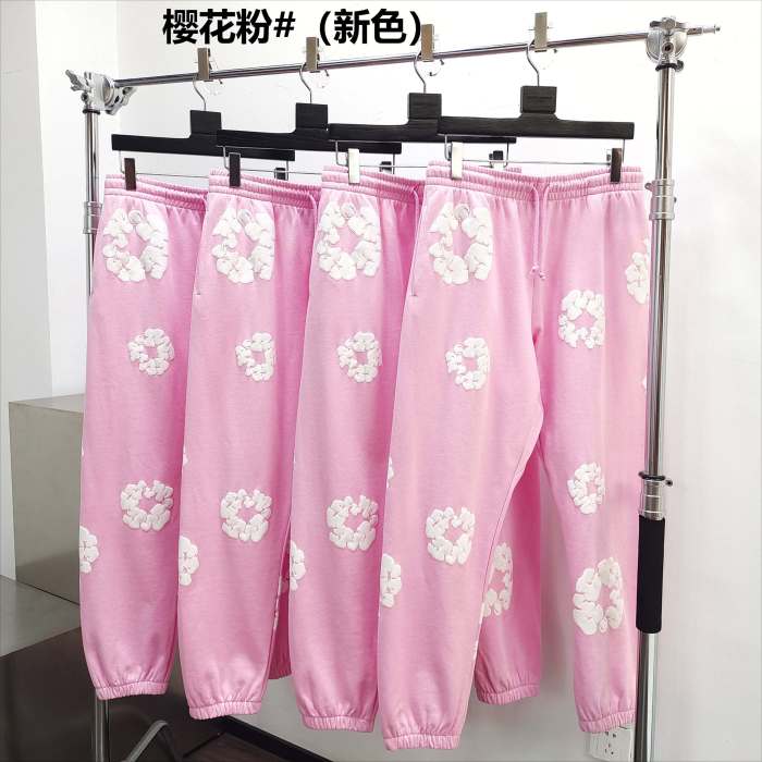 [Including comparative images of RepDog and other seller] 1:1 quality version Irregular-Logo Long Sweatshirt Pants 12 colors