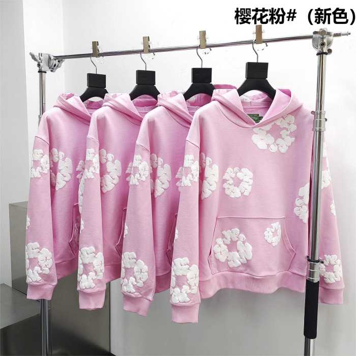 [Including comparative images of RepDog and other seller] 1:1 quality version Kapok Cotton Print Hoodie 12 colors