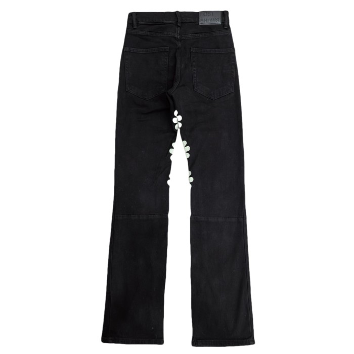 [buy more save more]1:1 quality version Light Green Logo Embroidered Jeans