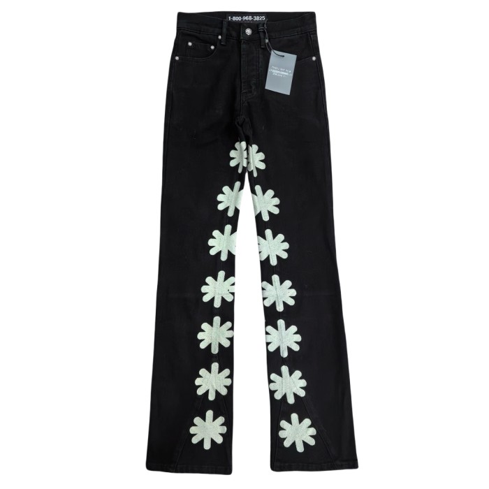 [buy more save more]1:1 quality version Light Green Logo Embroidered Jeans