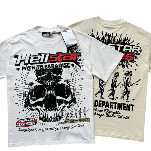 Skull Monogram Print Tee 2 colors