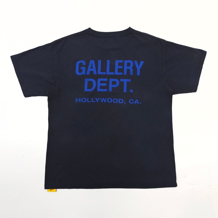 1:1 quality version Basic Hollywood Letter Print Washed Version Tee 3 colors