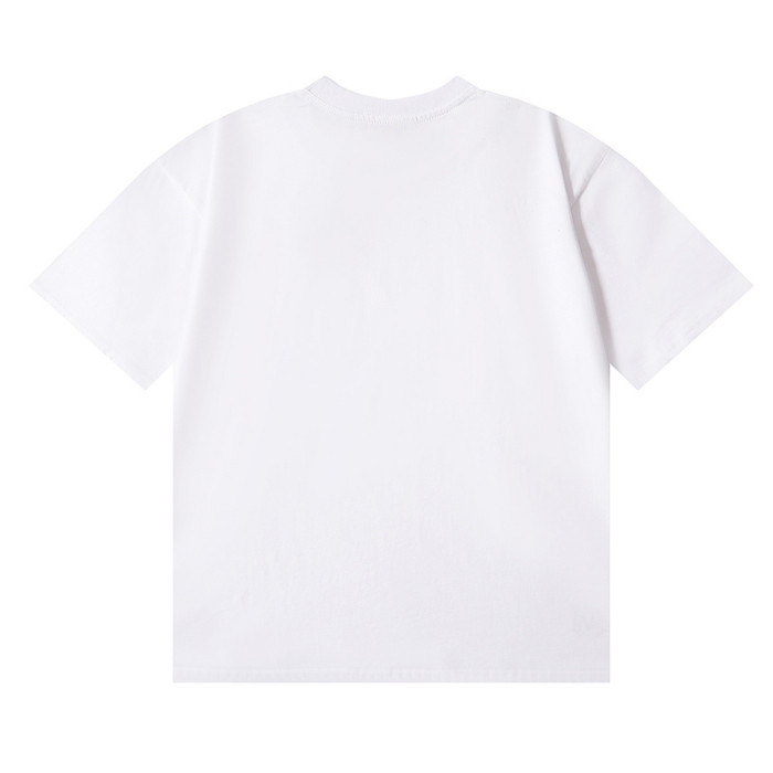 [buy more save more]Blue and white two-color monogrammed tee 2 colors