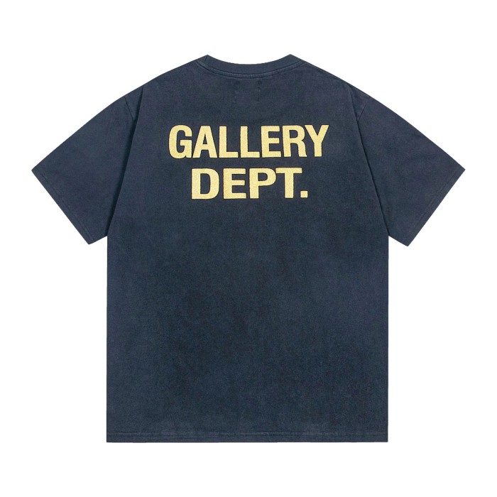Hip Hop Skull Letter Print Washed Version Tee