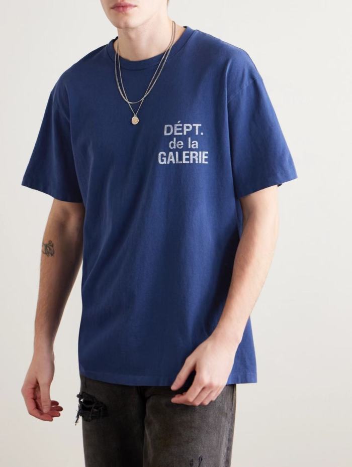 [Big & Tall for weights up to 260 lbs]1:1 quality version White Letter French Logo Tee