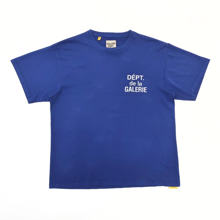 [Big & Tall for weights up to 260 lbs]1:1 quality version White Letter French Logo Tee