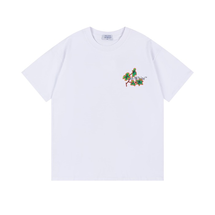 Green Vine Pink Arrow Print Tee 2 colors