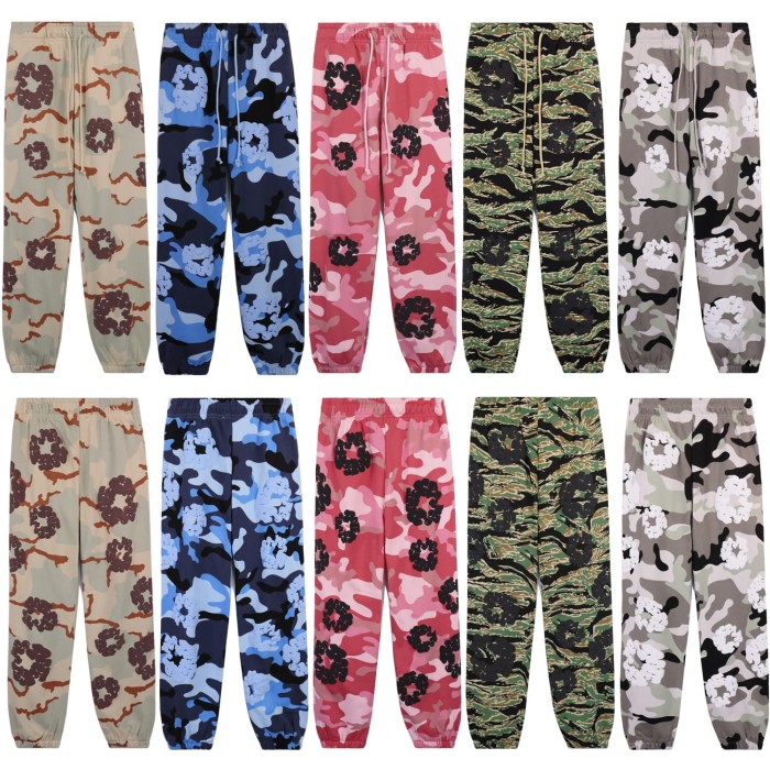 Camouflage Foam Kapok Hoodie & Pants set 5 colors