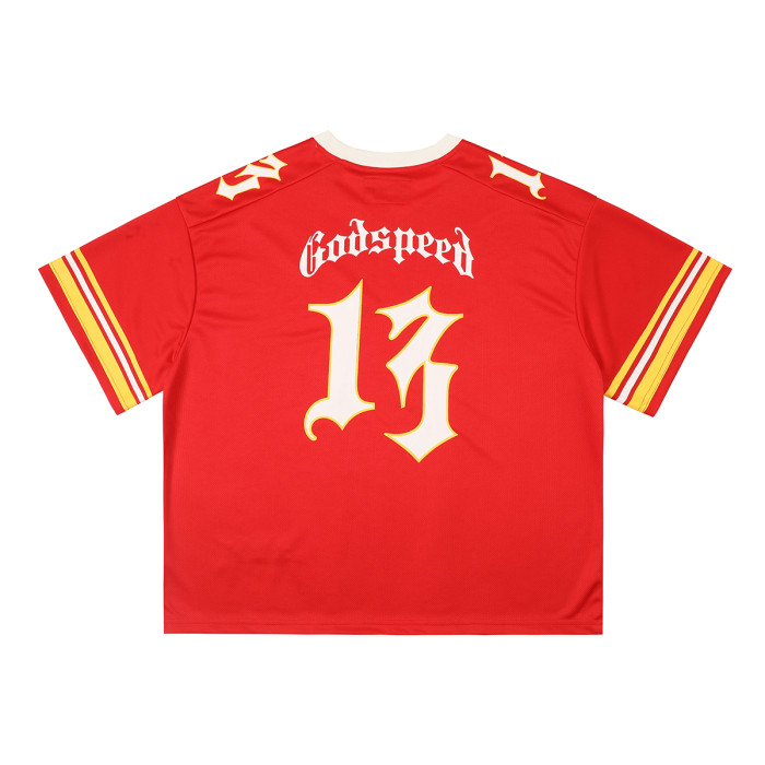 [Buy Two Get One Free]Skull Print Mesh Quick Dry Jersey Tee 6 colors