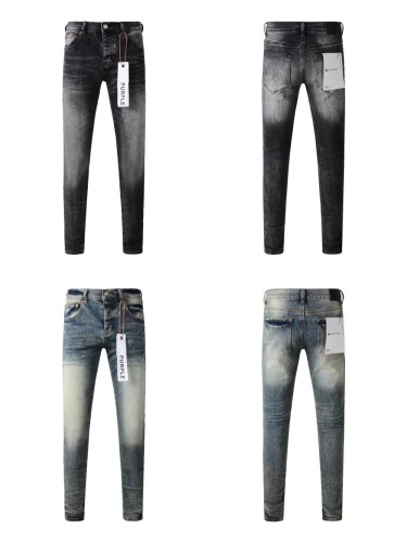 1:1 quality version Vintage Washed and Rubbed Jeans 2 colors