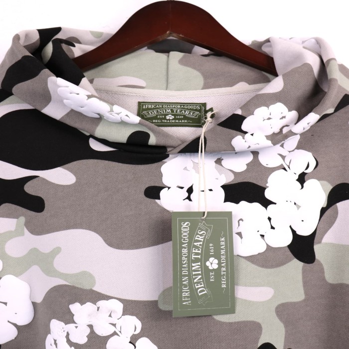 Camouflage Foam Kapok Hoodie & Pants set 5 colors