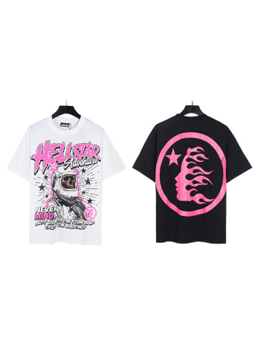 Space Skull Man Letter Print Tee 2 colors