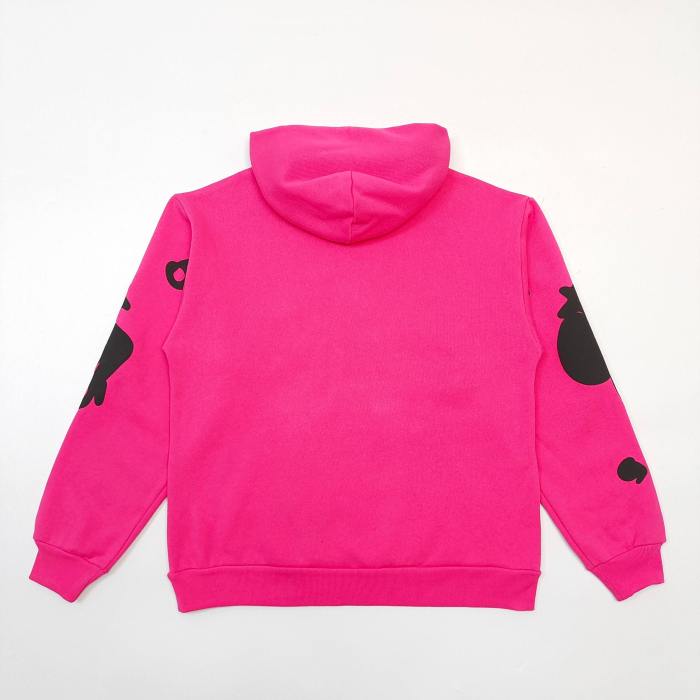 1:1 quality version Black Alphabet Stars Rose Hoodie & Pants Set