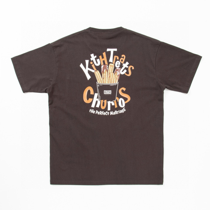1:1 quality version Pocket Fries Print Tee 2 colors