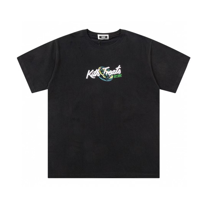 1:1 quality version Limited Donut Box Logo Letter Print Tee 3 colors