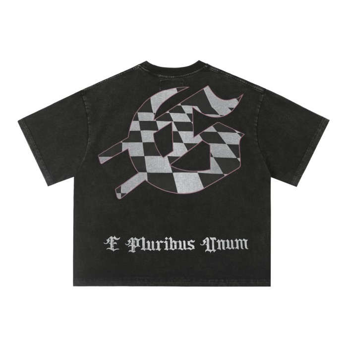 Smoking Skull Graffiti Tee 2 colors