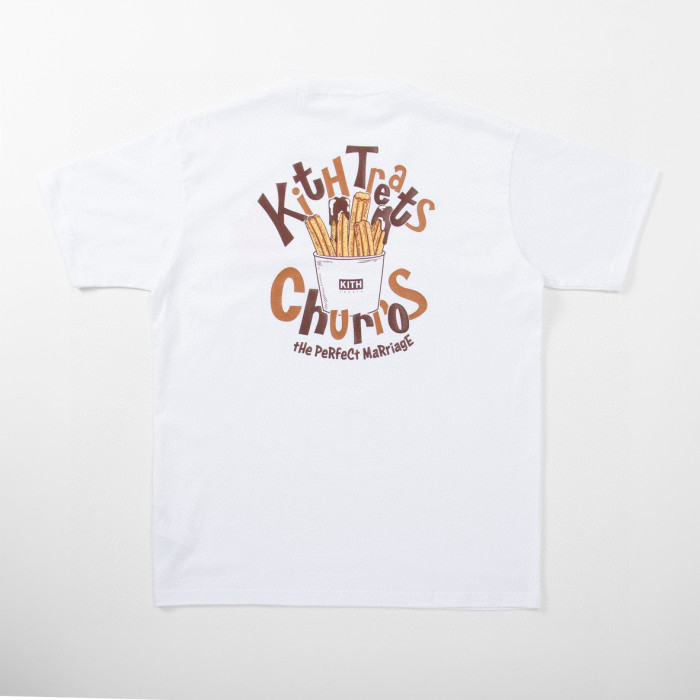 1:1 quality version Pocket Fries Print Tee 2 colors