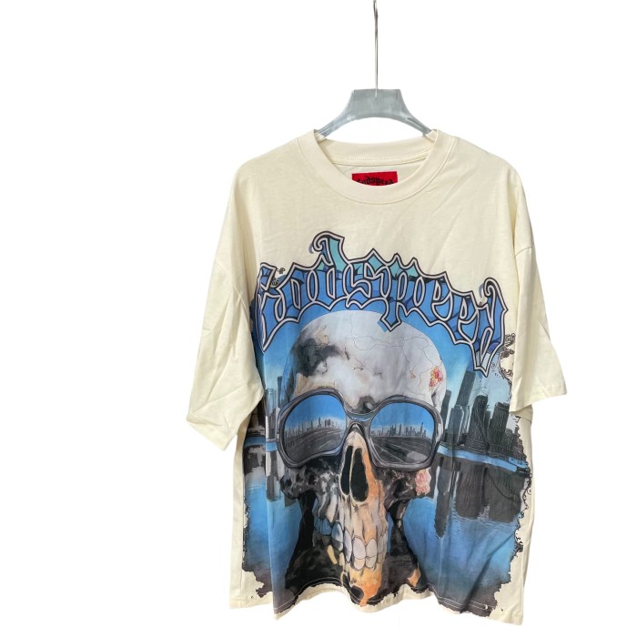 City Reflections Sunglasses Skull Print Tee 2 colors