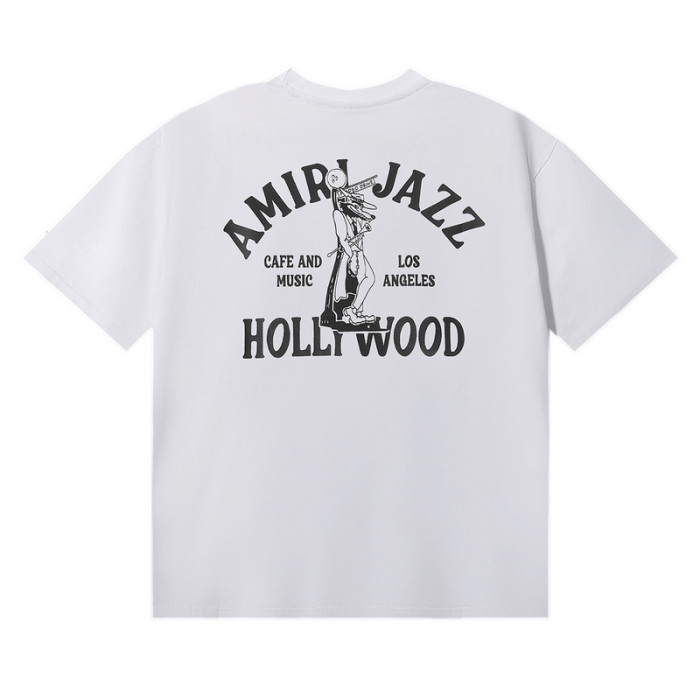 Mr. Jazz Wolf Letter Print tee 2 colors