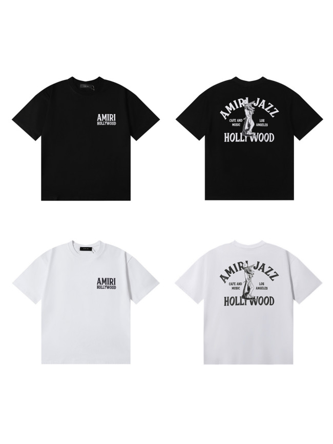 Mr. Jazz Wolf Letter Print tee 2 colors