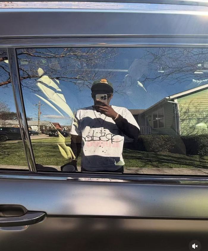1:1 quality version Rodeo Co-Branded Star Letter Spider Print Tee