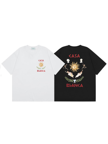 Sun Sculpture Letter Print tee 2 colors