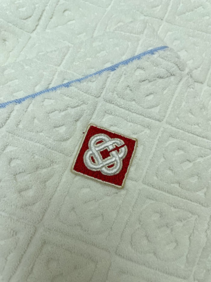 1:1 quality version Towel embroidered logo jacquard Shirt & Shorts Set