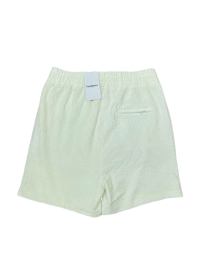 1:1 quality version Towel embroidered logo jacquard Shirt & Shorts Set