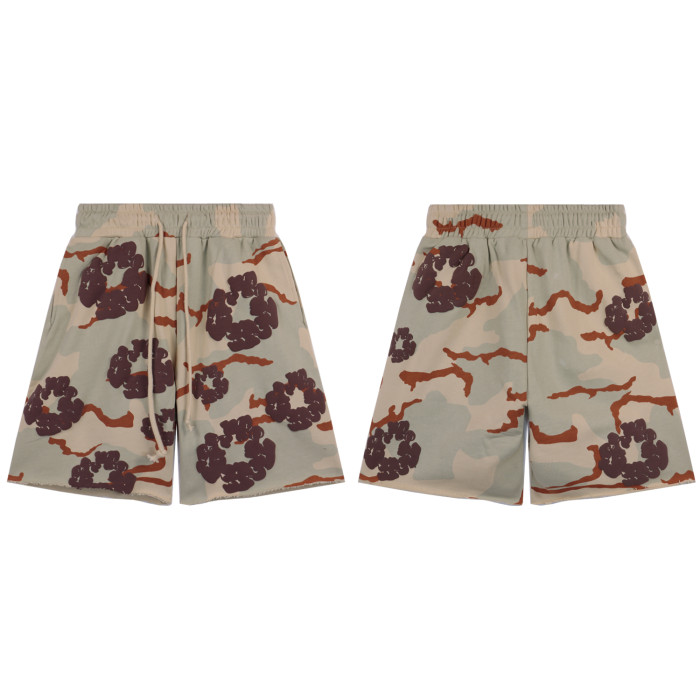 Camouflage Kapok Drawstring Shorts 5 colors