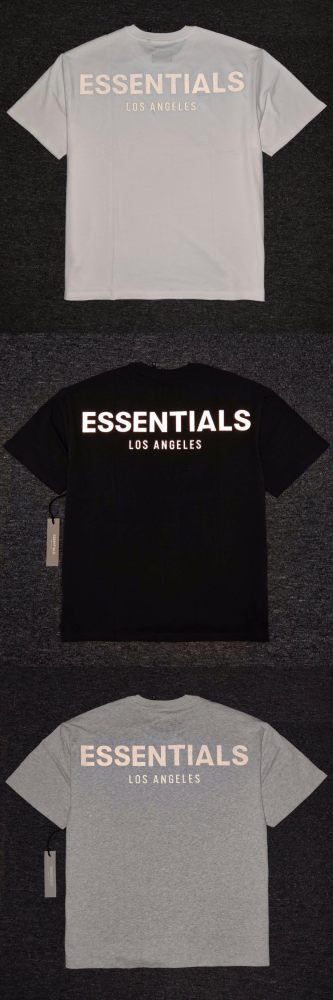 [Big & Tall for weights up to 220 lbs]1:1 quality version 27858272 Los Angeles Limited Reflective Letter Print tee 3 colors