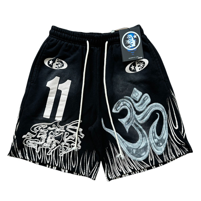 27858263 Printed Washed Version Tee & Shorts Set 2 colors
