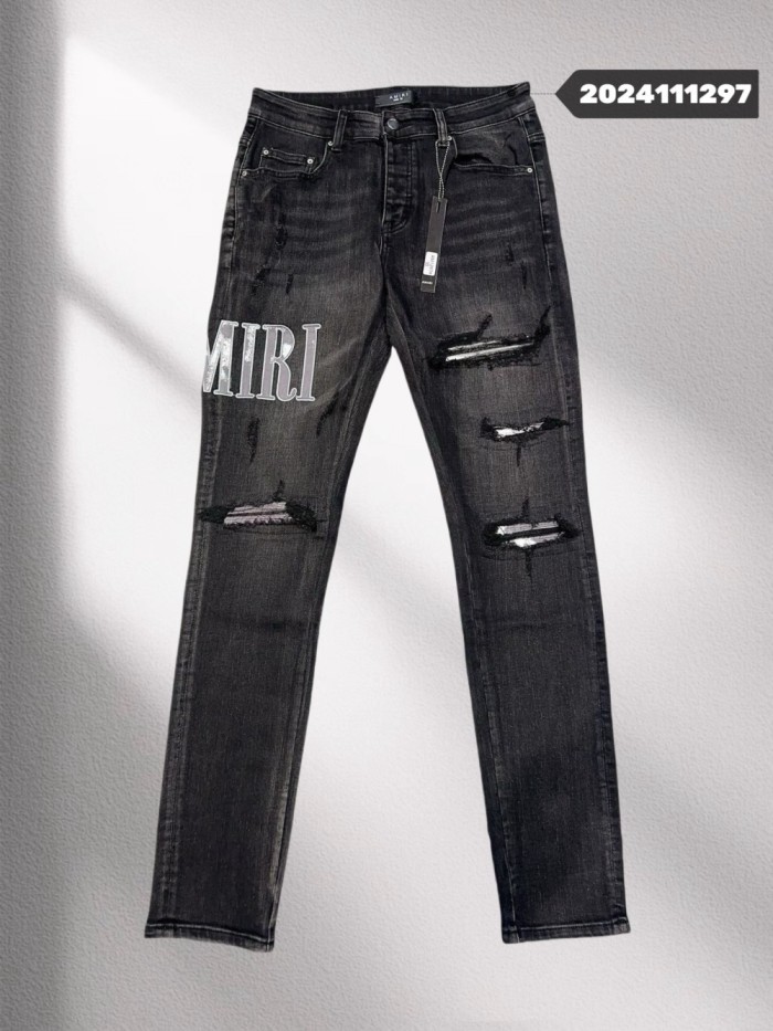 1:1 quality version 27869339 Patched Jeans