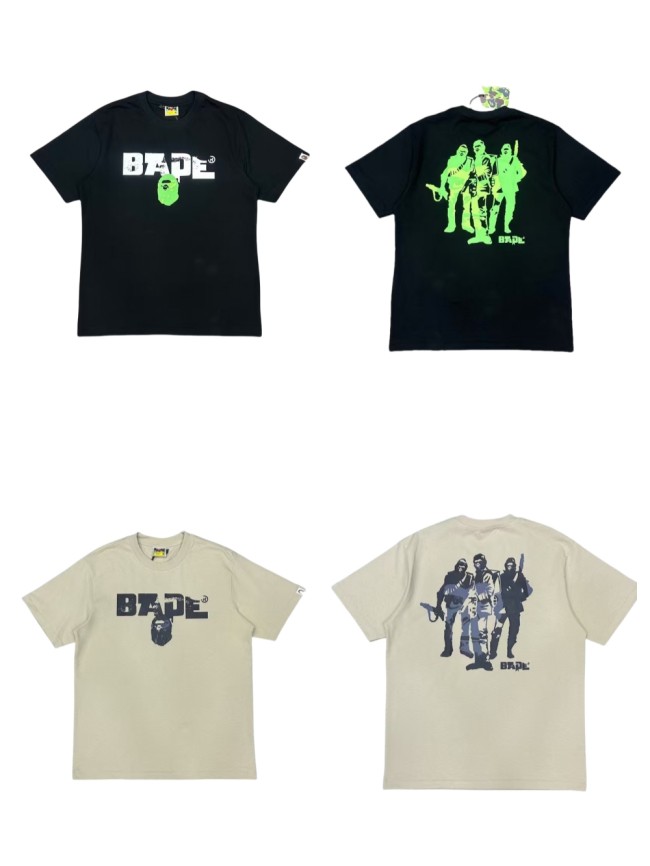 1:1 quality version 27870751 Ape Army Printed Tee 2 colors
