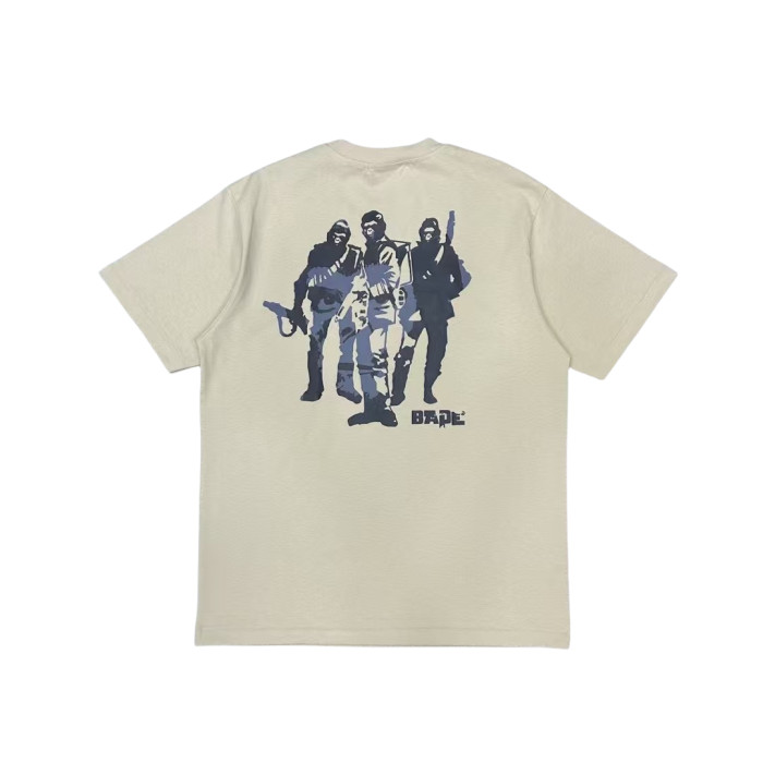 1:1 quality version 27870751 Ape Army Printed Tee 2 colors