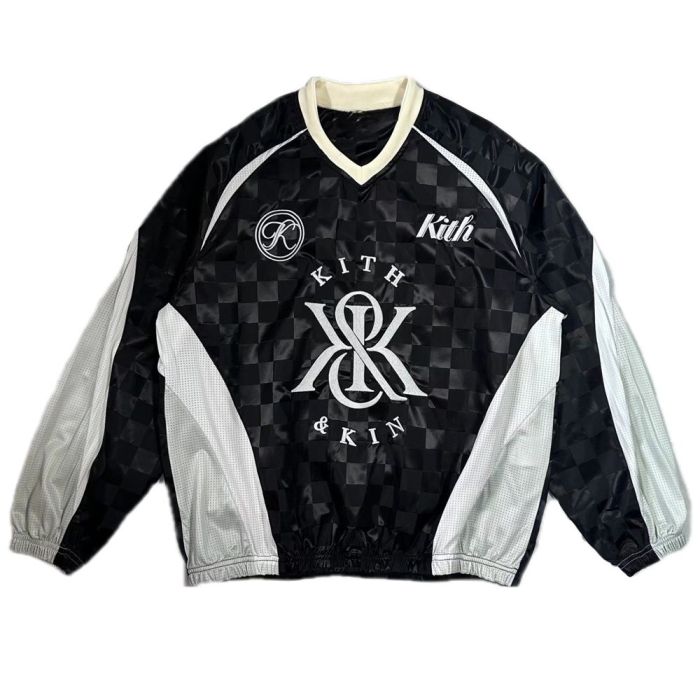 27876139 Nylon Mesh Embroidered Puck Long Sleeve T-shirt 2 colors