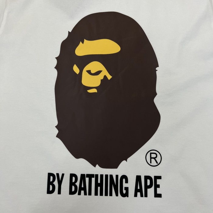 1:1 quality version 27876209 Classic Big Ape Head Printed Tee 2 colors