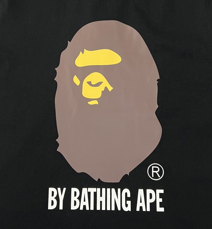 1:1 quality version 27876209 Classic Big Ape Head Printed Tee 2 colors