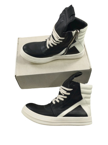 [buy more save more] 27878628 High Top Leather Shoes【With shoebox】