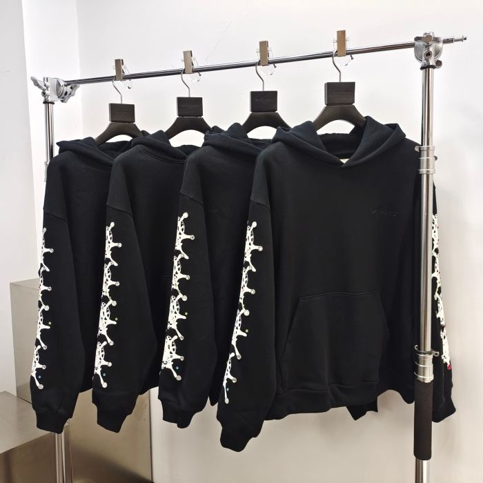 [Big & Tall for weights up to 220 lbs]1:1 quality version 27878303 Embroidered Letters tone Hoodie & Pants Set