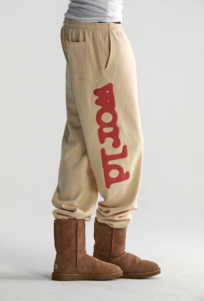 1:1 quality version 27880534 Red Big Star Print Hoodie & Pants Set